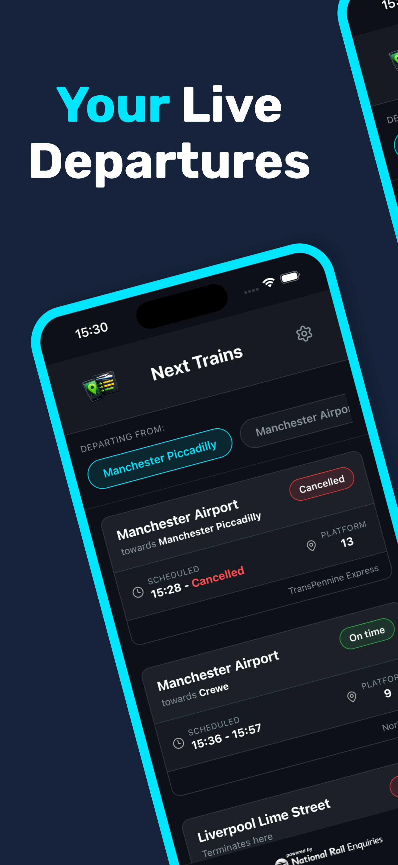 Your Live Departures